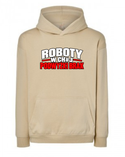 Bluza Oversize ROBOTY W CH#J PODWYŻKI BRAK