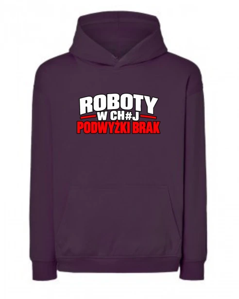 Bluza Oversize ROBOTY W CH#J PODWYŻKI BRAK