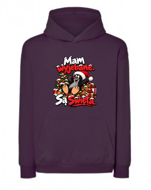 Bluza Oversize MAM WYJEBANE, SĄ ŚWIĘTA