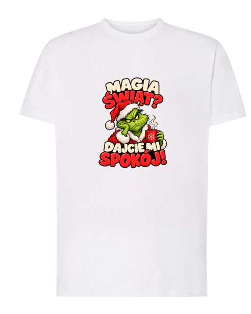 Koszulka bawełniana MAGIA ŚWIĄT, DAJCIE MI SPOKÓJ
