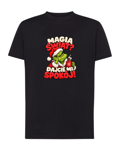 Koszulka bawełniana MAGIA ŚWIĄT, DAJCIE MI SPOKÓJ