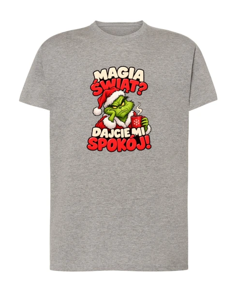 Koszulka bawełniana MAGIA ŚWIĄT, DAJCIE MI SPOKÓJ