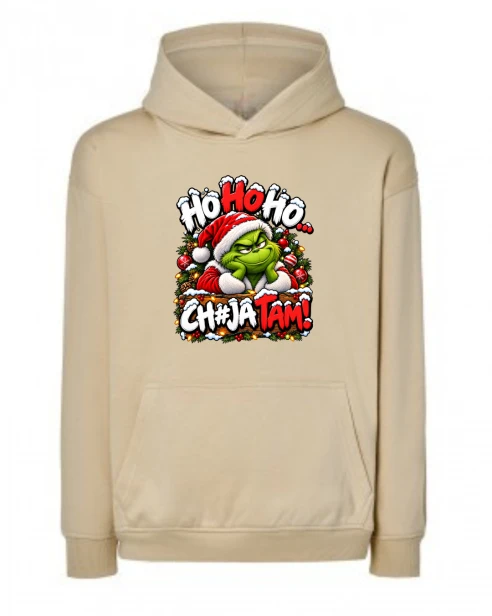 Bluza Oversize HO HO HO CH#JA TAM